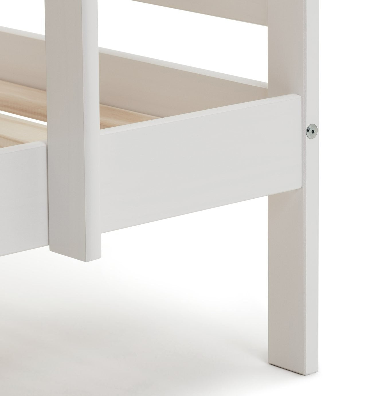 Josie Shorty Bunk Bed Frame - White | Multi Level Sleeping Setup