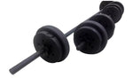 Opti Vinyl Dumbbell and Barbell Set 25kg | Strength Training Weights Home Gym