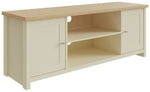 GFW Lancaster 2 Door TV Unit - Cream | 2 door TV unit