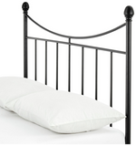 Habitat Home Clara Double Metal Bed Frame - Black | Frame with Mattress Bedroom