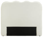 Onda Linen Kingsize Headboard - Natural | Natural Fabric Headboard