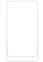 Arnie Clothes Rail - White | Garment Hanging Rail Clothes Storage Rack
