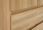 Home Jenson 2 Door 2 Drawer Wardrobe - New Oak | Warm Natural Aesthetic