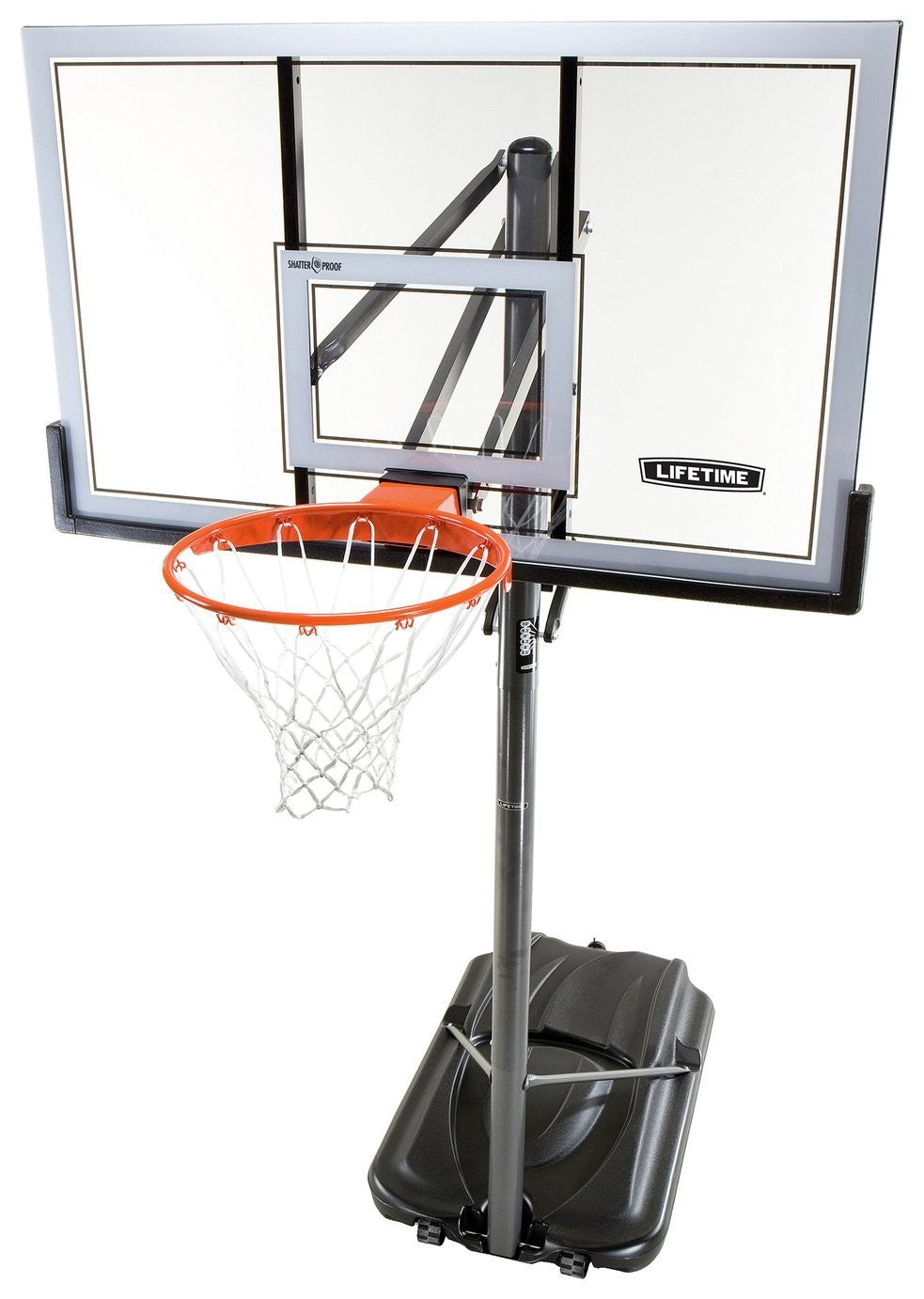 Lifetime Adjustable 54 Inch Portable Basketball Hoop