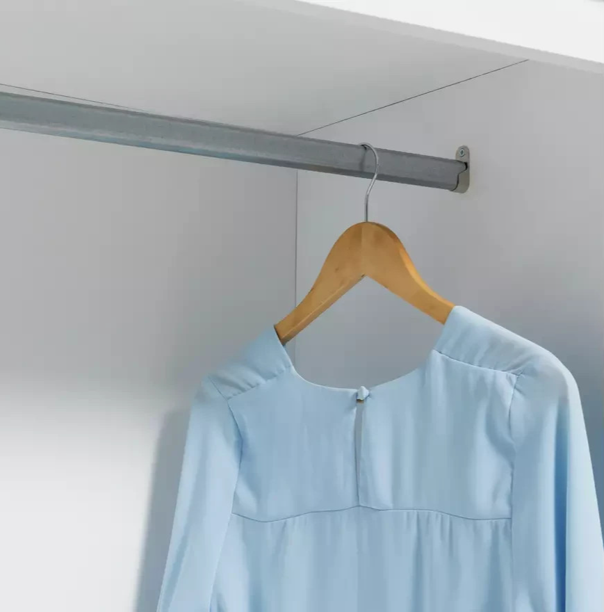 Home Jenson 2 Door 2 Drawer Wardrobe - Gloss White | Simple Clothing Space