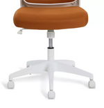 Oxley Mesh Plastic Chair Orange | Modern Dining Kitchen Garden Chair Furniture
