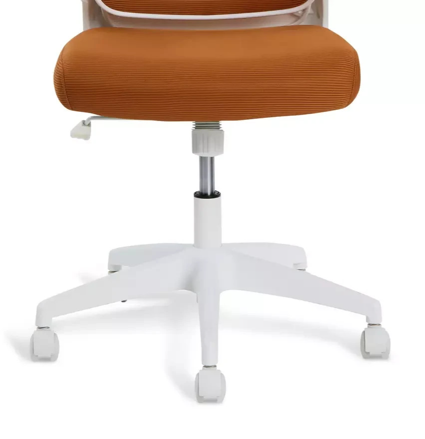Oxley Mesh Plastic Chair Orange | Modern Dining Kitchen Garden Chair Furniture