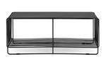 Habitat Riva Coffee Table - Black | Modern Wire Frame Metal Table