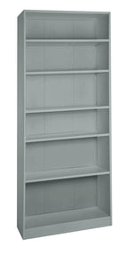 Home Maine Deep Bookcase - Grey | tall grey bookcase