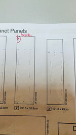 Habitat Holsted Large Sliding Wardrobe - Soft Grey ( B Grade 34229 )