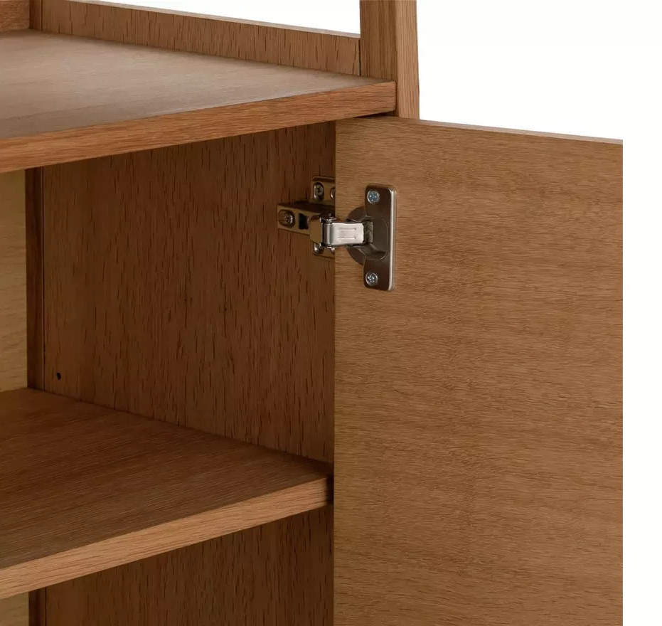 Marston 2 Door 2 Drawer Sideboard Natural | Wooden Storage Cabinet Furniture