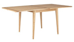 Lincoln Oak Veneer  4 - 8 Seater Dining Table | Expandable Mealtime Setup