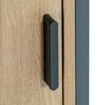 Habitat Loft Living 1 Door Cabinet - Oak | Stylish Storage for Bathroom Hallway