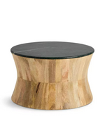 Morris & Co Marble Coffee Table Natural | Modern Living Room Coffee Table
