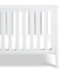 Cuggl Canterbury Nursery Cot Bed - White | Convertible cot bed