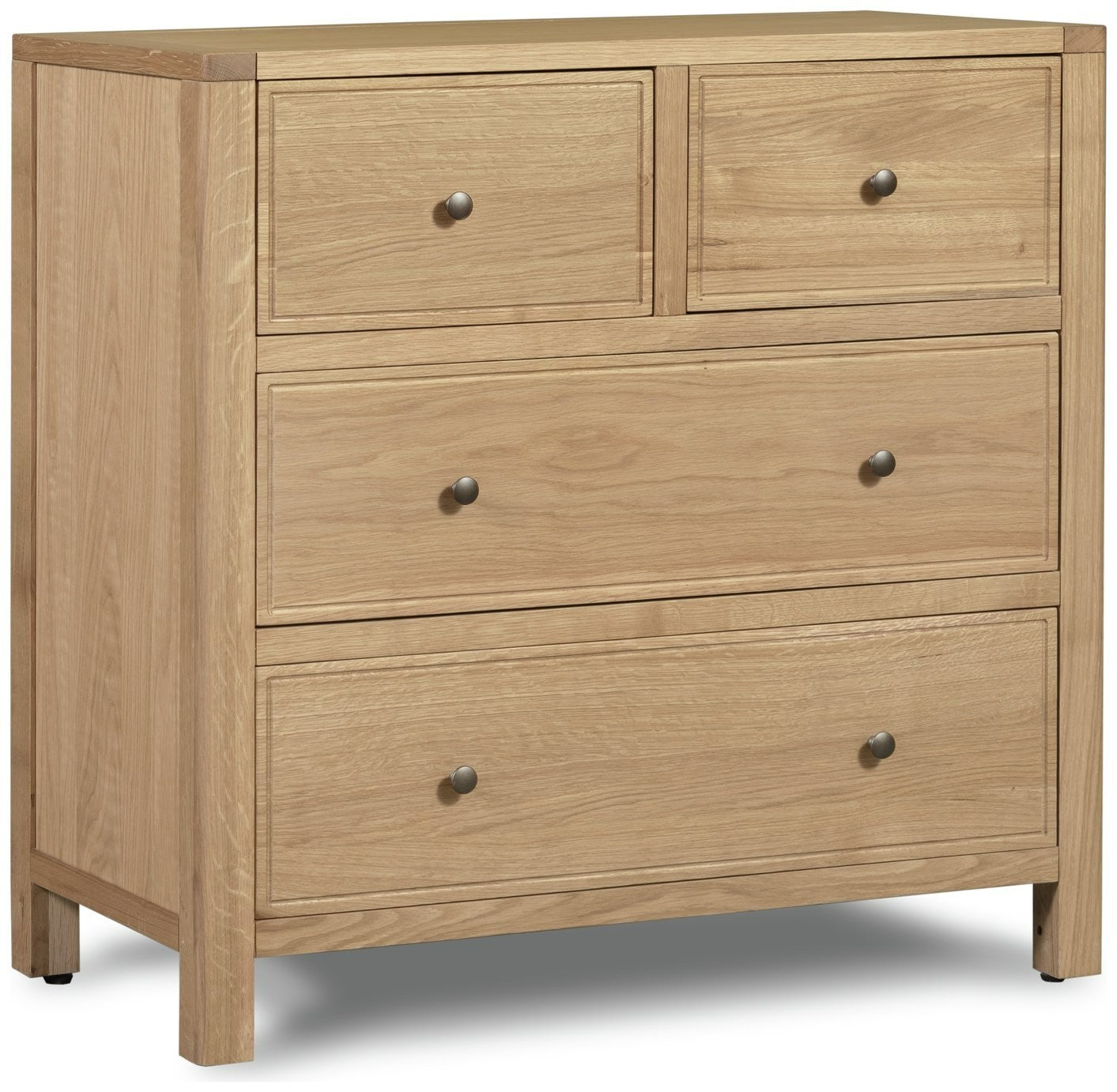 Finchley 4 Drawer Chest - Oak | Modern Bedroom Storage