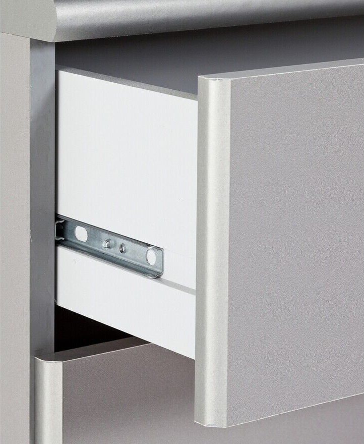 Normandy 4 Drawer Chest - Grey ( B Grade 40900 )