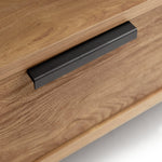 Nomad Oak Veneer Coffee Table - Natural | Stylish Lounge Centerpiece