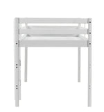 Kaycie Mid Sleeper Single Bed Frame - White