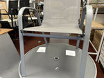 Home Sicily 4 Seater Metal Patio Set Grey | Outdoor Garden Table Chairs ( S )