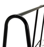 Kevin Triple Clothes Rail Black | Heavy Duty Garment Hanging Rail Clothes Storag