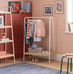 Kids Monty Clothes Rails - Light Grey | Children's Garment Hanging Rail