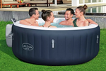 Lay-Z-Spa New York 4 Person AirJet Hot Tub | Inflatable Outdoor Spa Jacuzzi