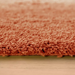 Noodle Plain Terracotta Rug 120x170cm | Modern Living Room Floor Rug Carpet