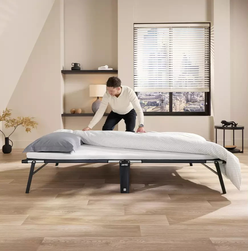 Jay-Be Compact Folding Bed with Mattress Small Double | Foldaway Guest Bed