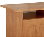 Home Ohio TV Unit Oak Effect | Modern Stand for Living Room Entertainment Center