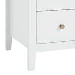 Cuggl Canterbury Nursery 3 Drawer Chest - White | 3 drawer baby dresser