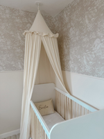 Baby Elegance Travis Baby Cot Bed with Mattress - White