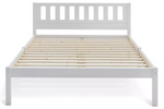 Ronnie Small Double Bed Frame - White