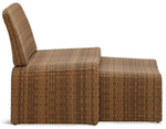 Habitat Kelham Rattan Effect Garden Chair - Brown