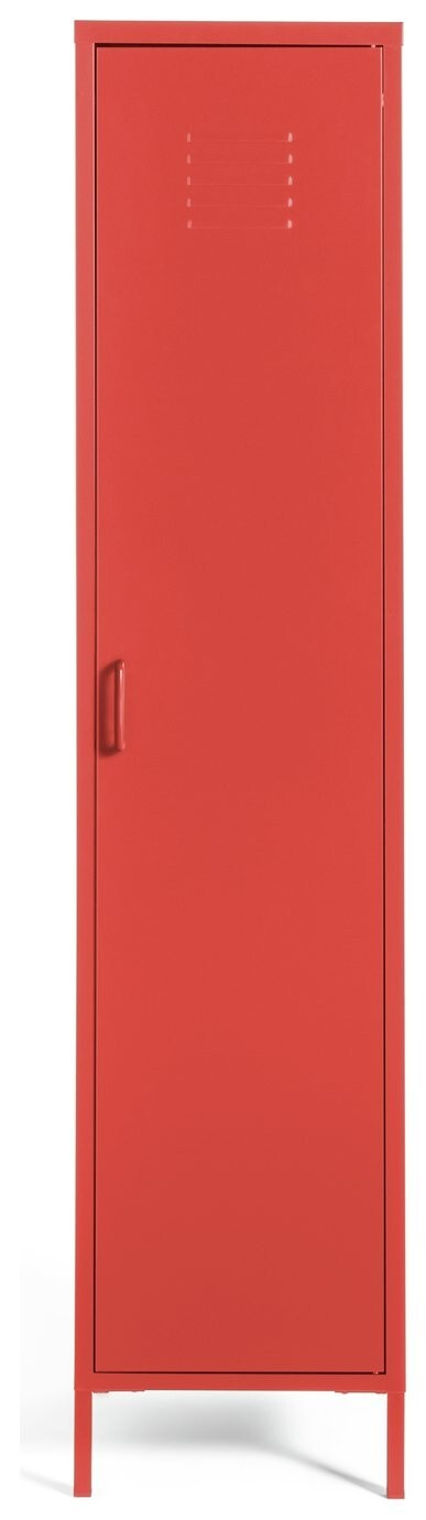 Habitat Tall 1 Door 4 Shelf Locker - Red ( B Grade 47567 )