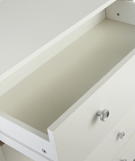 Home Seville 5 Drawer Chest - White (B Grade)