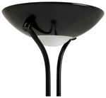 Father & Child Uplighter Floor Lamp Black | Adjustable Reading Light Modern Home