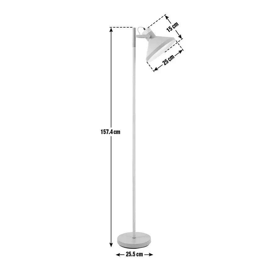 Skandi Floor Lamp - Grey