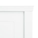 Home Grayson Double Bed - White | Modern Bedroom Style
