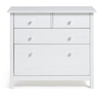 Home Kids Scandinavia 4 Chest of Drawers - White | White Kids Dresser