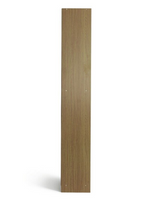 Maine Deep 6 Shelf Bookcase - Shelving Storage Unit Display Cabinet - Oak Effect