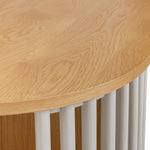 Rita 1 Drawer Office Desk - Natural