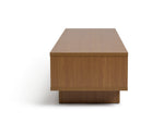Habitat Cubes TV Unit Oak Effect | Compact TV Stand Open Shelves Media Storage