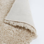 Habitat Airmaster Plain Sand Shaggy Rug - 170x120cm