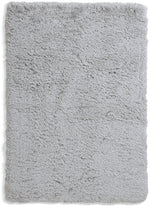 Airmaster Plain Silver Shaggy Rug - 230x160cm