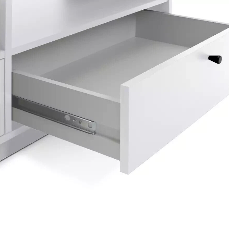 Arran 2 Drawer TV Unit - White