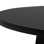 Habitat Mid Century Round Coffee Table - Black ( B Grade 26391 )