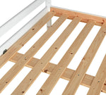 Home Kaycie Triple Bunk Bed Frame - White | Multi Level Sleeping Setup