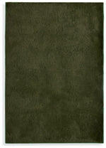 Cosy Soft Moss Green Short Pile Rug - 230x160cm