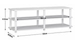Verona TV Unit Light Wood Effect | Modern Living Room TV Stand Cabinet Furniture